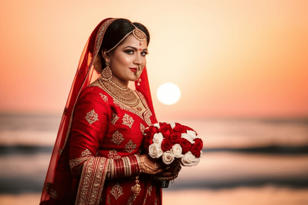 Indian Bridal Dressing